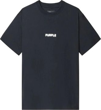 Purple Hombre, Camisetas, Negro, Talla: M