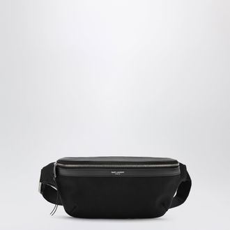 Saint Laurent Crossbody Bag nera in canvas