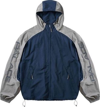 Palace Piped Shell Jacket Navy P31JK006
