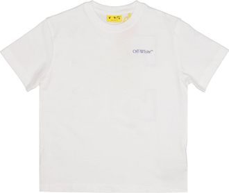 Off-white Camisetas Y Polos Blanco Roto Blanco+Azul Marino