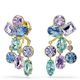 Swarovski Gema Gold-Tone Plated Crystal Earrings