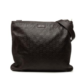 Gucci Pre-owned Gucci Guccissima Crossbody Unisex ZDTTT405J2HVA9G2