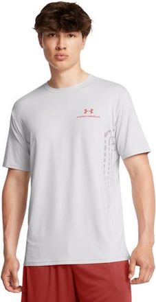 Under Armour Mens Vanish Energy Graphic Short Sleeve - Earthen Orange/Halo Gray/Earthen Orange Size 3XL