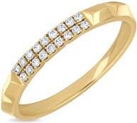 Bony Levy Cleo 18K Yellow Gold Diamond Stackable Ring in 18Ky at Nordstrom Rack, Size 6
