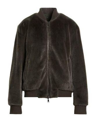 GMS-75 ROPA DE ABRIGO - Borreguito y pelo ecol&oacute;gico en YOOX.COM