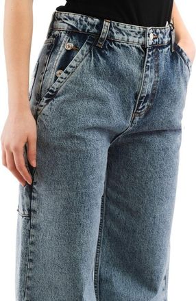 Moschino Womens Multicolor Cotton Relaxed Fit Jeans Clothing