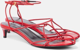 Khaite Sandali slingback Loulou 35 in pelle