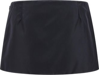 Miu Miu Padded Nylon Shorts - Black