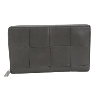 Bottega Veneta Pre-owned Wallets, female, Gray, Size: ONE SIZE Pre-owned Long wallet (bi-fold)
