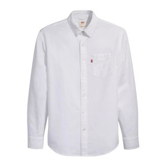 Levi's Sunset One Pocket Standard Fit Shirt - Heren - Casual Overhemden - Wit - S - Katoen - Overhemden