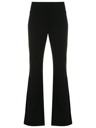 Lygia & Nanny flared stretch-jersey leggings - Black
