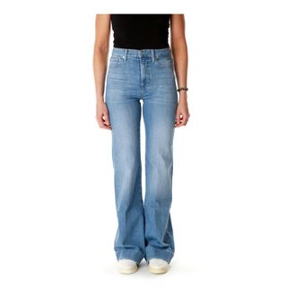 7 For All Mankind Flared Jeans, female, Blue, Size: W27 Flared Jeans