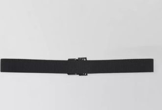 Stone Island logo buckle belt