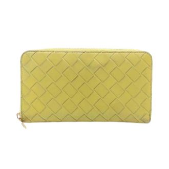 Bottega Veneta Pre-owned Leren Portemonnee - Dames - Vintage Accessoires - Groen - ONE Size - Leer - Vintage