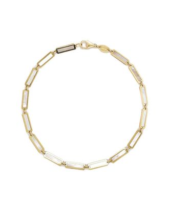 Sabrina Designs 14K Mother-Of-Pearl Bar Bracelet