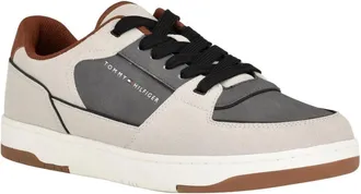 Tommy Hilfiger Tenito Sneakers Mens Gray Brown Multi Lace Up Shoes JZZ1286