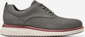 Cole Haan Mens Zer&oslash;grand Eon Plain Toe Oxfords - Grey Size 10.5