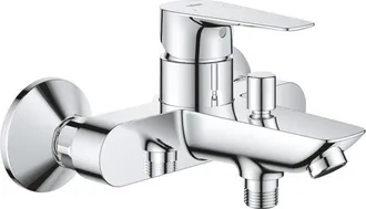 GROHE Start Edge - Grifo De Pared Para Ba&ntilde;era, Cromo 24198001