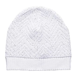 Missoni Beanies, female, Gray, Size: ONE SIZE Tricot Beanie