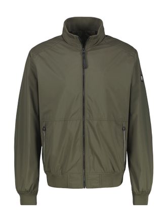 Lerros Blouson LERROS, Herren, Gr. XXL, gr&uuml;n (deep olive), Obermaterial: 100% Polyester, unifarben, regular fit taillenbedeckt, Rippb&uuml;ndchen, Jacken Blouson,