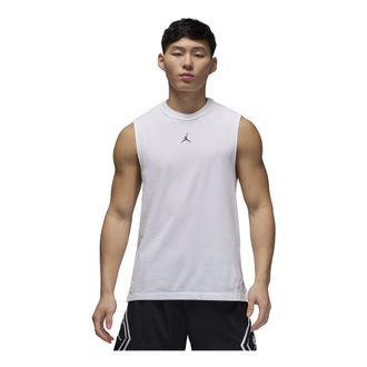 Nike Jordan Air Jordan Sport Dri-FIT Sleeveless Top Asia Sizing White Black FN5857-100