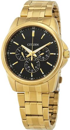 Citizen Chronograph Black Dial Mens Watch AG8342-52L