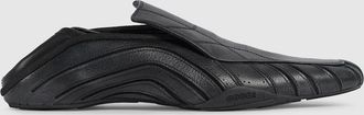 Gucci Mens Slip-on Sneaker, Black, Leather