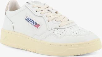 Autry Womens Leather Sneakers Medalist White Trainers