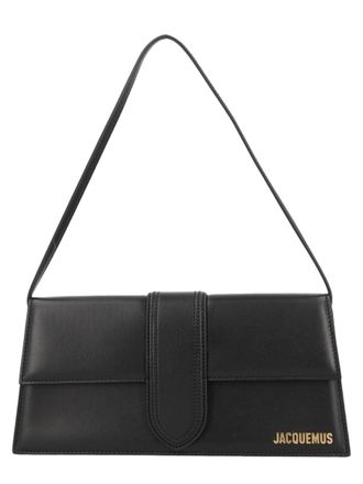 Jacquemus Rectangular Black Shoulder Bag With Structured Silhouette