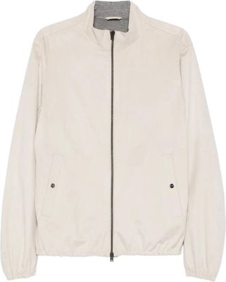 Herno Bomberjack - Heren - Bomber jackets - Beige - 2XL - Jassen