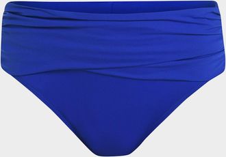 La Blanca Island Goddess Mid-Waist Bikini Bottoms