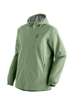 Maier Sports Outdoorjacke MAIER SPORTS ArorA Loop M, Herren, Gr. 48, gr&uuml;n (heugr&uuml;n), 100% Polyester, Jacken Outdoorjacke, Herren Jacke wasserdicht, Funktionsjacke 