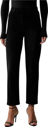 Guess New Mom Straight Jeans - Dames - Regular Fit Jeans - Zwart - W30 L29 - Katoen - Jeans