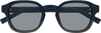 Gucci Sunglasses, unisex, Blue, Size: 49 MM Gg2106S Sunglasses