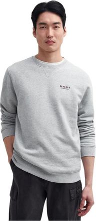 Barbour Jack Graphic Sweatshirt - Heren - Sweatshirts - Grijs - XL - Katoen - Hoodies & sweatvesten