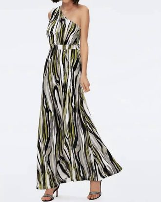 Diane Von Fürstenberg Kiera Dress In Zebra Mist