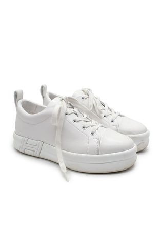 Herm&egrave;s Herm&egrave;s White Happy Sneaker Size 36