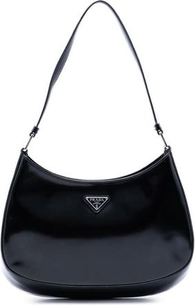 Prada Pre-owned Prada Spazzolato Leather Cleo Shoulder Bag Ladies 0I3TF2M0069N1ALY