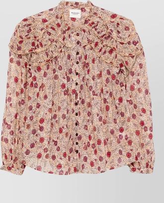 Isabel Marant cotton christa blouse