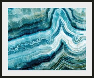 Queence Bild »Tom« Abstrakt Spa Spirituelle Bilder Stein 1 Stk. tlg. HD Premium Poster-Druck inkl. Holzrahmen