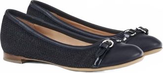 AGL Womens Mae Flat In Navy