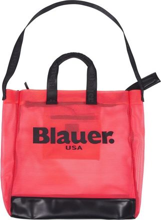 Blauer Net Winkelmand Rood Vrouw - Dames - Handtassen - Rood - ONE Size - Tassen