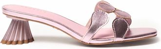 Cecelia New York Womens Bunny Sandal In Pink Metallic