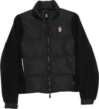 Moncler Cardigan con zip - - Jackets - Donna - Nero - M