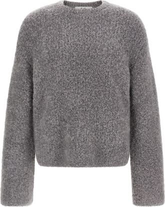 S&eacute;fr Gray Fabric Mens Cardigan