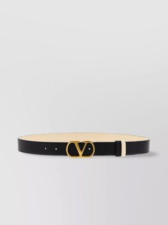 Valentino Garavani adjustable length reversible vlogo belt