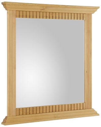 HOME AFFAIRE Spiegel »Rustic« Rahmen in Kiefer massiv, Breite 78 cm, mit Zierfräsungen