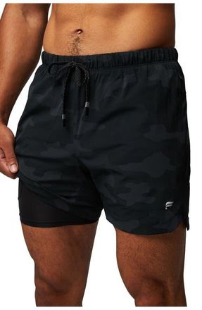 Fabletics Mens The 5 One Short in Black Tactical Camo at Nordstrom, Size Xx-Large