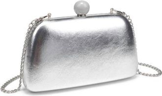 Urban Expression The St. Tropez Clutch In Silver
