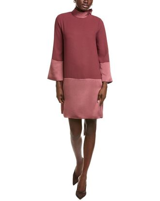 St. John Satin Mini Dress